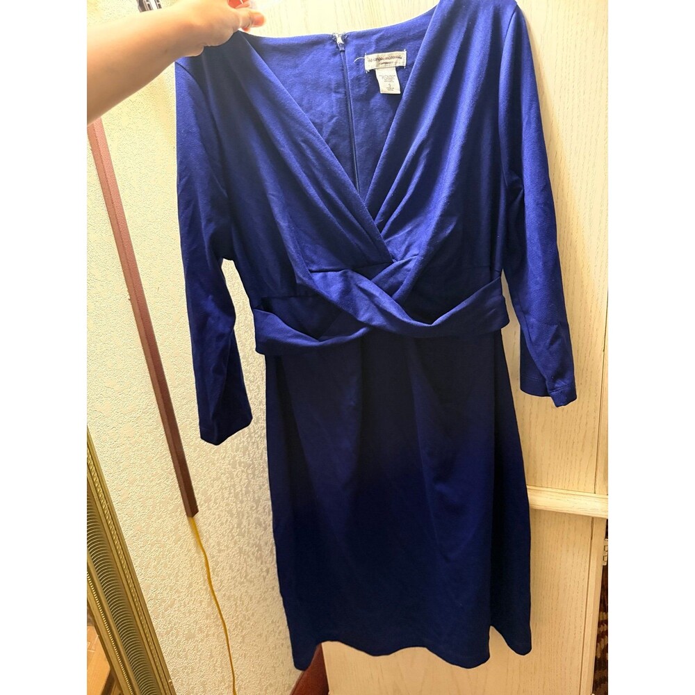 Navy blue dress